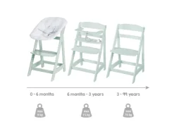 2-in-1 kinderstoel Born Up Zickzack<roba