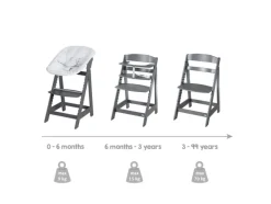 2-in-1 kinderstoel Born Up Zickzack<roba