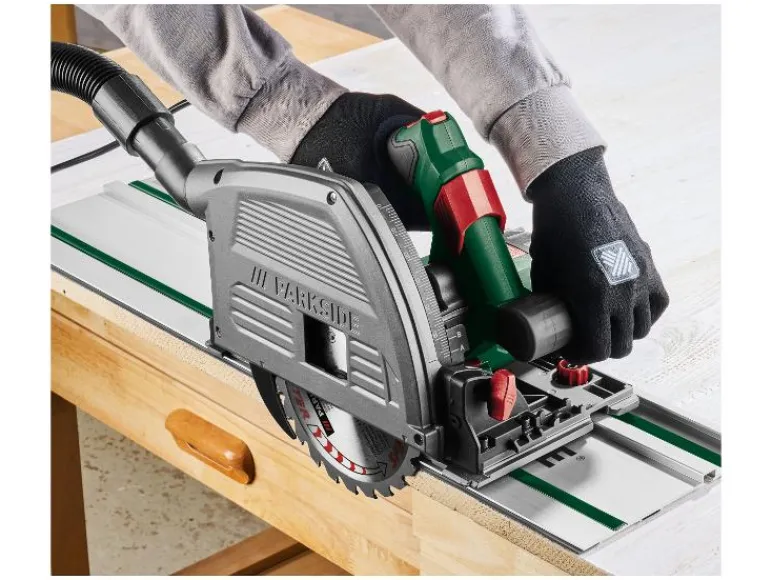 Invalzaag met geleiderail 1200 W<PARKSIDE®