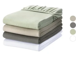 Jersey hoeslaken 140-160 x 200 cm<LIVARNO home Discount