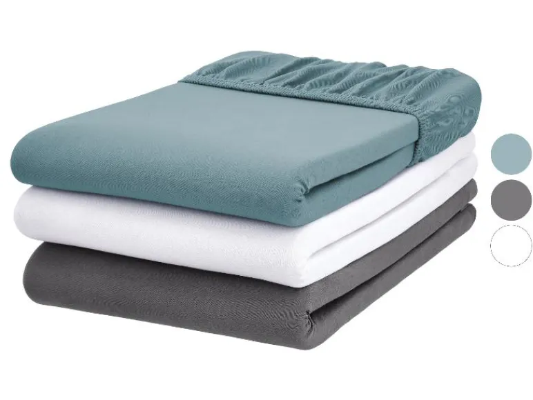 Jersey hoeslaken 90-100 x 200 cm<LIVARNO® Clearance