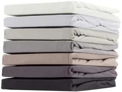Jersey hoeslaken voor boxspringmatrassen<Biberna Hot