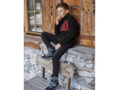 Jongens fleece jas met opstaande kraag<pepperts!® Online