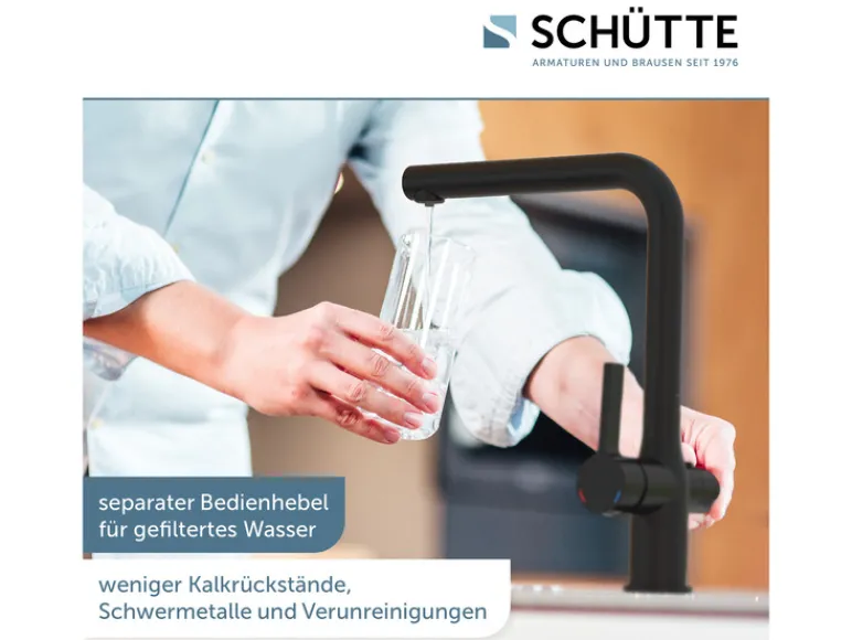 Keukenkraan met filtersysteem Aquastar Pro<Schütte