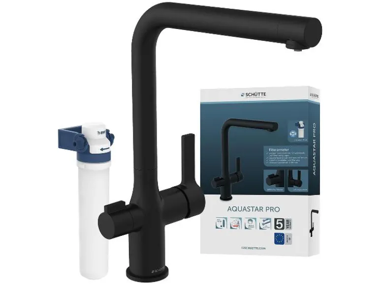 Keukenkraan met filtersysteem Aquastar Pro<Schütte