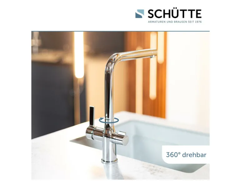 Keukenkraan met filtersysteem Aquastar Pro<Schütte