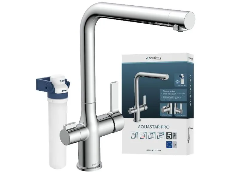 Keukenkraan met filtersysteem Aquastar Pro<Schütte