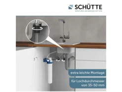 Keukenkraan met filtersysteem Aquastar Pro<Schütte