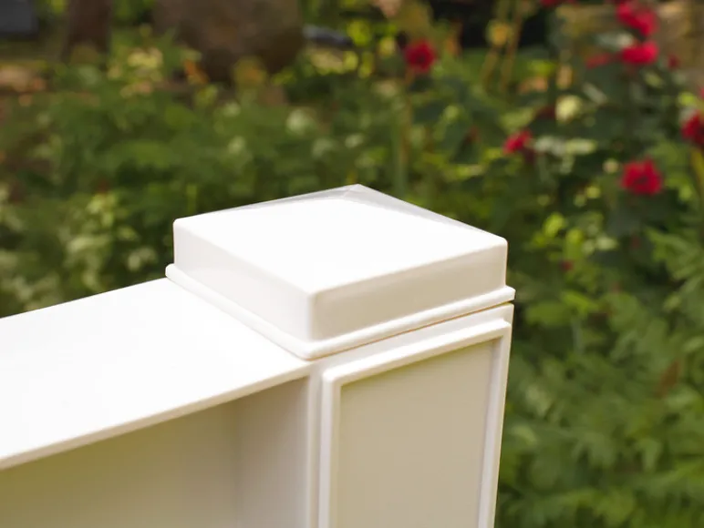 bloembak met centraal trellis, L 100 cm, 110 liter, kunststof<KHW Discount