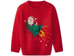 Kinder kersttrui met lampjes<lupilu® Outlet