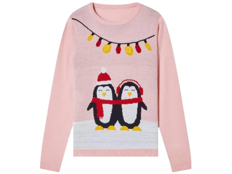 Kinder kersttrui met lampjes<pepperts!® Best