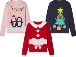 Kinder kersttrui met lampjes<pepperts!® Best