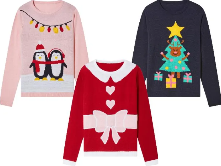 Kinder kersttrui met lampjes<pepperts!® Best