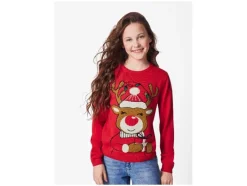 Kinder kersttrui met lampjes<esmara® Hot