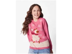 Kinder kersttrui met lampjes<esmara® Hot