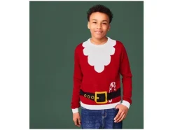 Kinder kersttrui met lampjes<pepperts!® Clearance
