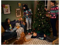 Kinder kersttrui met lampjes<pepperts!® Clearance