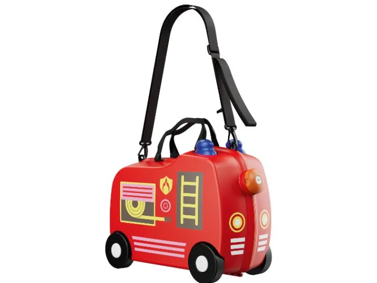 Kinder koffer met zitje<TOPMOVE® Online