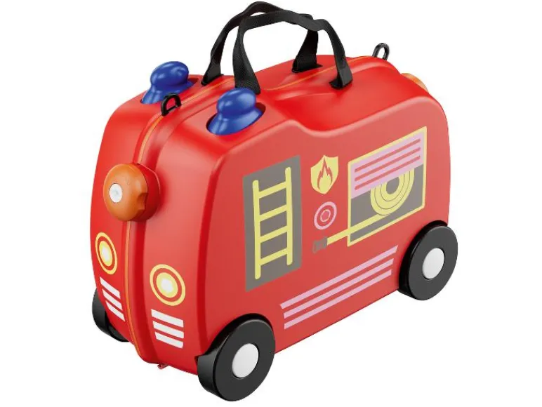 Kinder koffer met zitje<TOPMOVE® Online