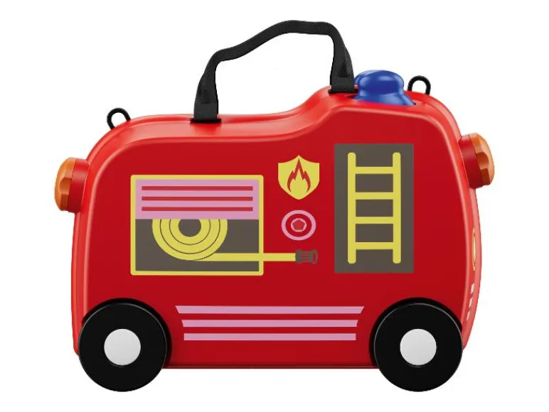 Kinder koffer met zitje<TOPMOVE® Online