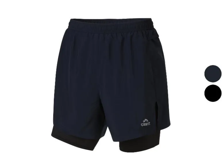 Korte heren sportbroek<CRIVIT Hot