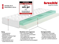 Koudschuim matras Duo Plus<Breckle Online