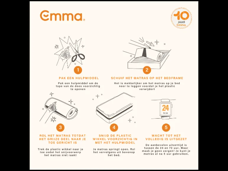 Koudschuim matras One<Emma Outlet