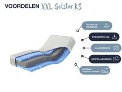 Koudschuim matras Gelstar XXL<Hn8 Schlafsysteme Sale