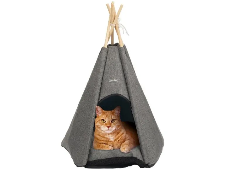 Krabpaal, hangmat of tipitent voor katten<zoofari® Hot