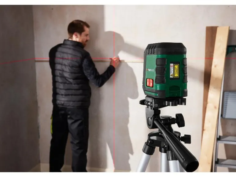 Kruislijnlaser met statief<PARKSIDE® Online