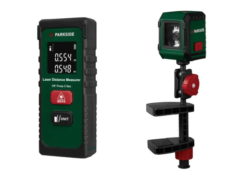 Laser afstandsmeter of kruislijnlaser<PARKSIDE® New