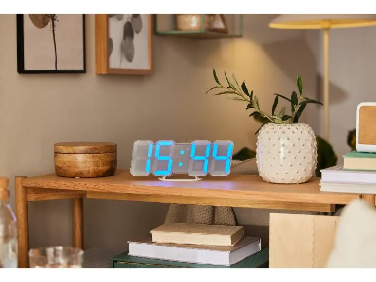 LED-klok met wekker<AURIOL®