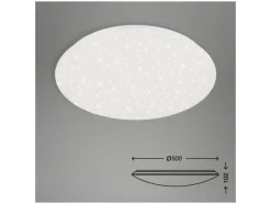 LED-plafondlamp met sterreneffect<Briloner Hot