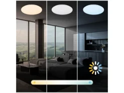 LED-plafondlamp met sterreneffect<Briloner Hot