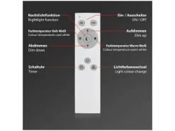 LED-plafondlamp met sterreneffect<Briloner Hot