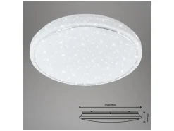 LED-plafondlamp met sterreneffect<Briloner Hot