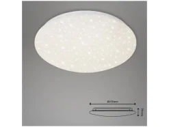 LED-plafondlamp met sterreneffect<Briloner Hot