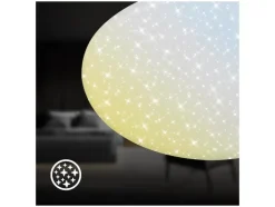 LED-plafondlamp met sterreneffect<Briloner Hot