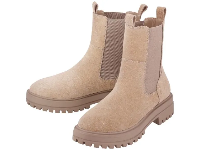 Leren dames laarzen<esmara® Hot