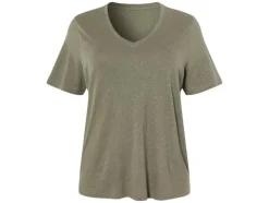 Linnen dames T-shirt - Plus size<esmara® Discount