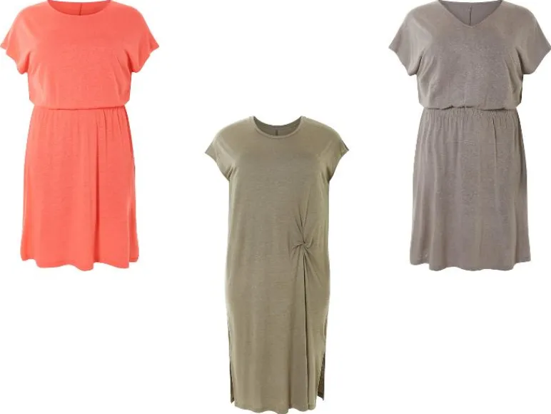 Linnen damesjurk<esmara® Clearance