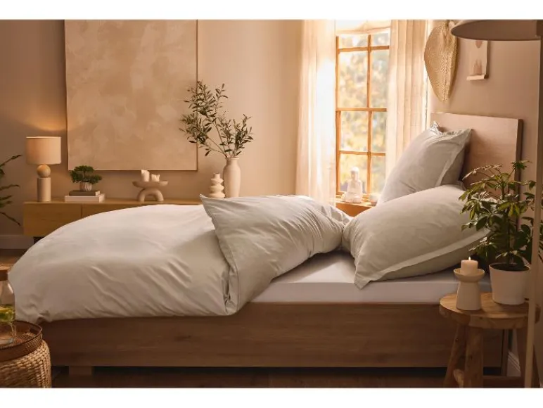 Lyocell satijnen dekbedovertrek 240 x 220 cm<LIVARNO home