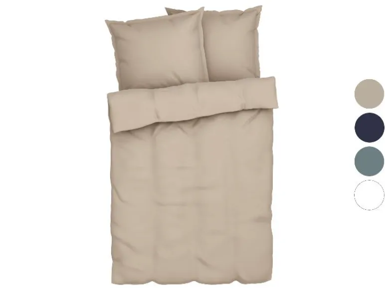Lyocell satijnen dekbedovertrek 240 x 220 cm<LIVARNO home