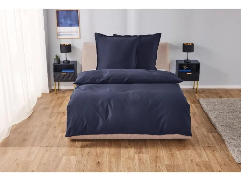Lyocell satijnen dekbedovertrek 200 x 200 cm<LIVARNO home Discount