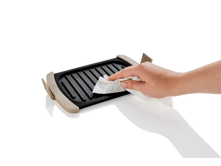 Magnetron grillplaten 2-delig<LIVARNO home Best