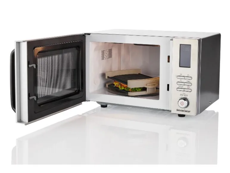 Magnetron grillplaten 2-delig<LIVARNO home Best