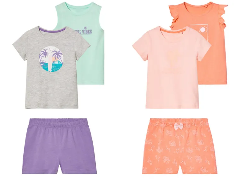 Meisjes kledingset<lupilu® Clearance