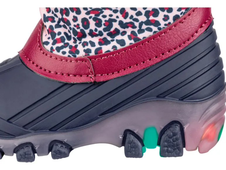 Meisjes snowboots met LED-licht<lupilu® Online