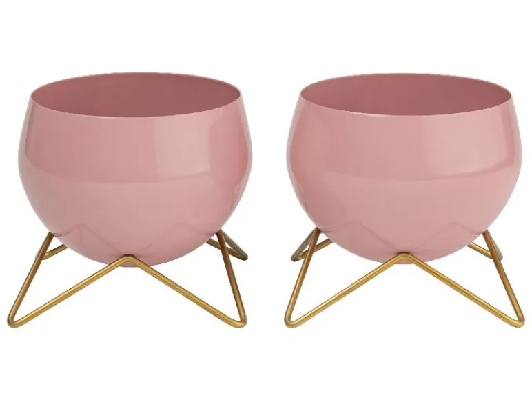 Metalen bloempotten<LIVARNO home Hot