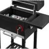 Mini houtskool BBQ Kansas<GRILLMEISTER New